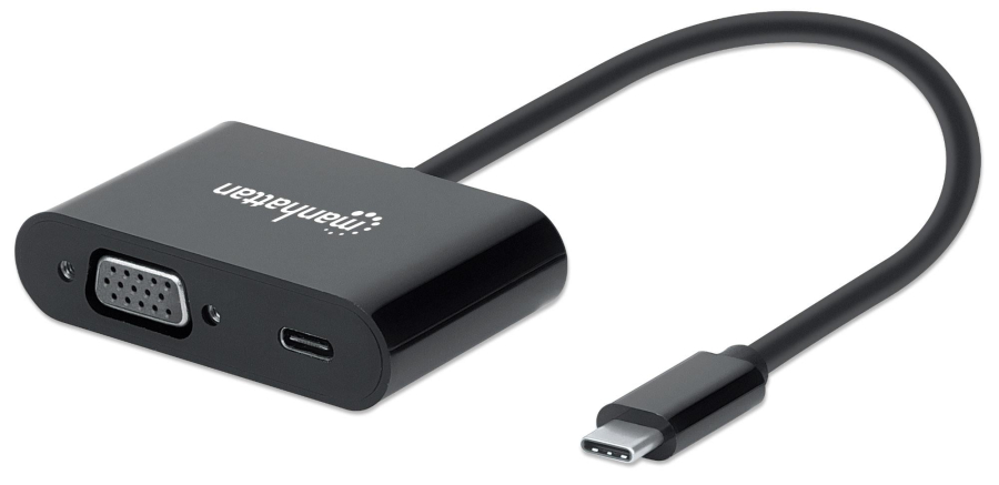 Adattatore Convertitore USB-C™ Maschio VGA Femmina con Power Delivery
